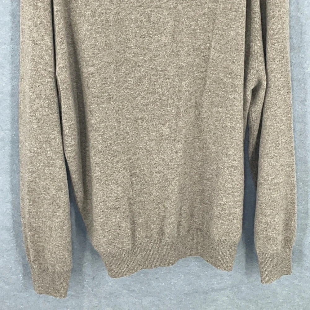 Jos A Bank Travelers Collection Mens Cashmere Sweater‎ Sz L VNeck Luxury Capsule